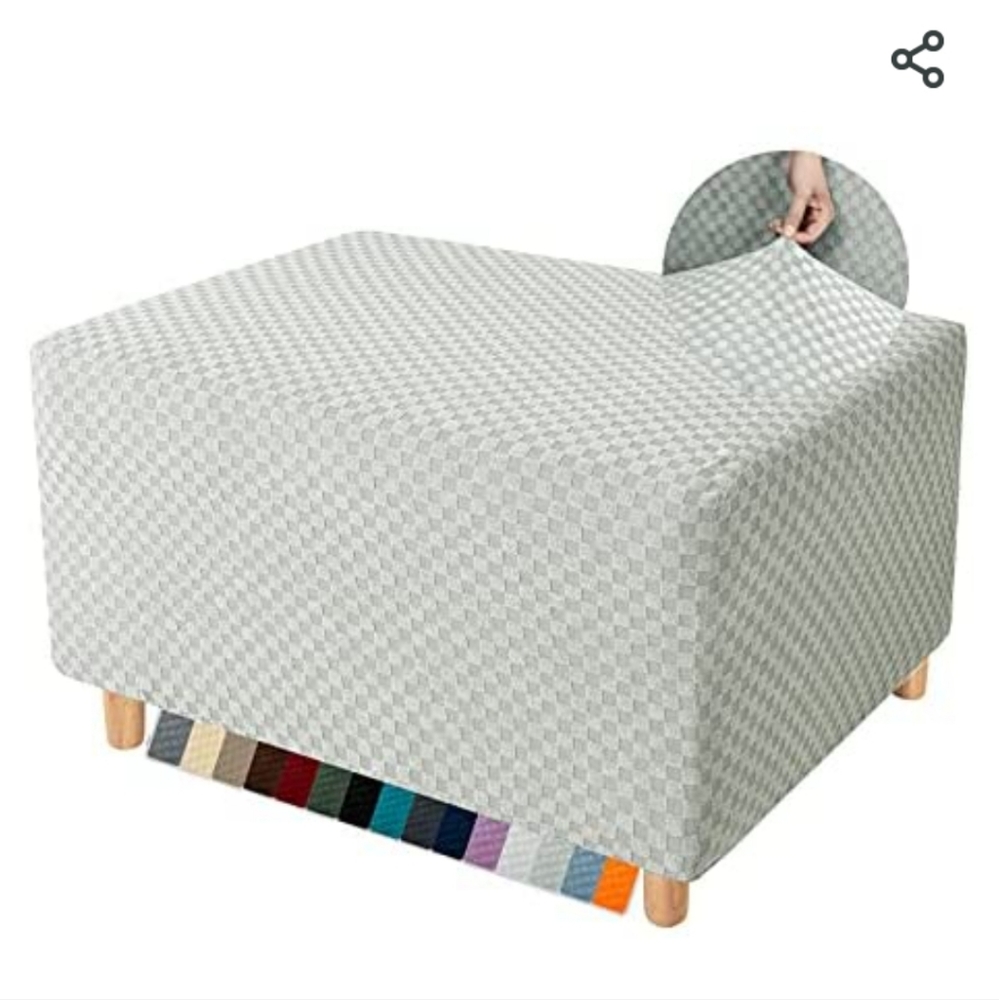 NWT Ottoman Slipcover